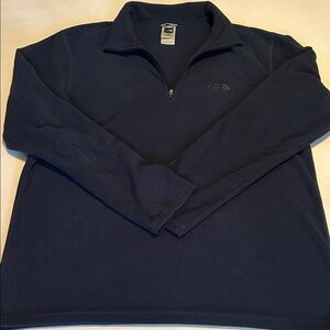 The North Face TK 100 Dark Blue Fleece Shirt. Worn One Time